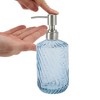 Unique Bargains Classic Twill Lines Soap Pump Dispenser 450ml 1 Pc - 3 of 4