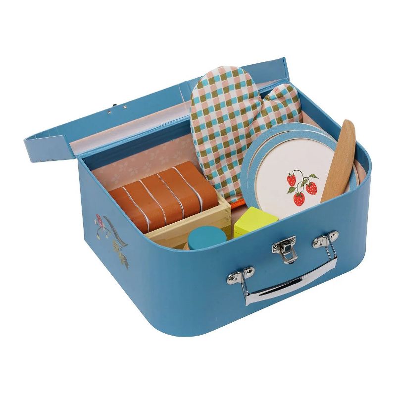 Manhattan Toy Forest Tales 17-Piece Pretend Bread Baking and Serving Set for Two with Carrying Case, 5 of 13