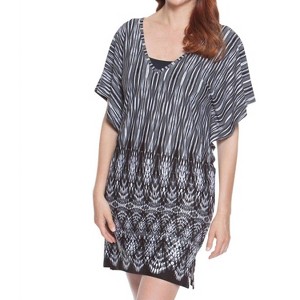 Women's Flutter Tunic Style Cover up - Dotti - 1 of 3