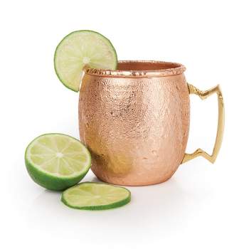 Twine 3621 Old Kentucky Home: Hammered Copper Moscow Mule Mug, 16 oz