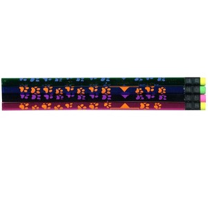 Moon Products Thermo Paw Prints Pencils, Assorted Colors, Pack of 12/6 Packs - 1 of 1