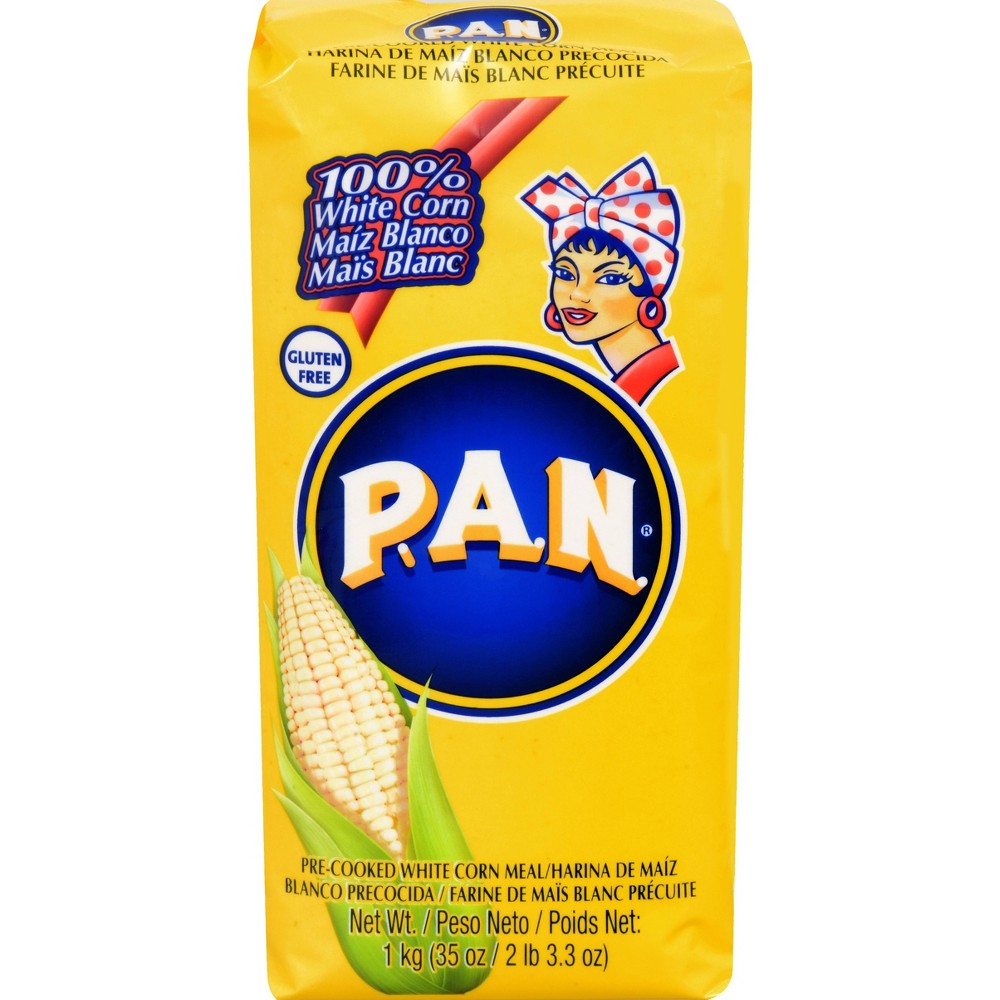 UPC 739907000010 product image for P.A.N. Gluten Free Pre-Cooked White Corn Meal - 35.27oz | upcitemdb.com