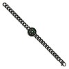 Black Bow Jewelry Gun Metal Plated Stainless Steel Functional Compass Bracelet, 8.25 In - 2 of 4