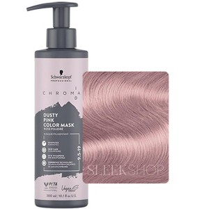 Schwarzkopf Professional Chroma ID Color Mask (10.1 oz / 300 mL) - 9.5-19 Dusty Pink - Semi Permanent Hair Mask - 1 of 3