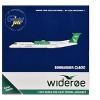 Bombardier Q400 Commercial Aircraft "Wideroe" (LN-WDM) White with Green Tail 1/400 Diecast Model by GeminiJets - 3 of 3