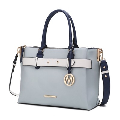 MKF Collection Jamie Vegan Leather Women's Satchel Bag by Mia K