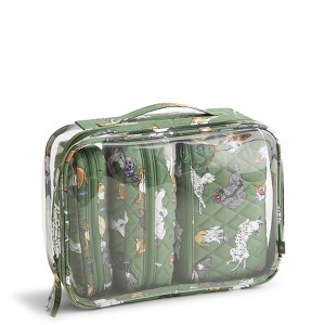 Vera Bradley Women's Outlet Clear 4 Piece Cosmetic Set - 1 of 2
