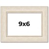 PosterPalooza | Photo Size Weathered White Picture Frame - UV Acrylic, Foam Board Backing, Hanging Hardware - 2 of 4