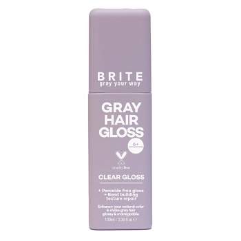 BRITE Hair Gloss - Gray - 3.38 fl oz