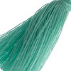 John Bead 1in Turquoise Green Cotton Tassels Ornament for DIY Crafts Party Decorations, 20pcs - 4 of 4