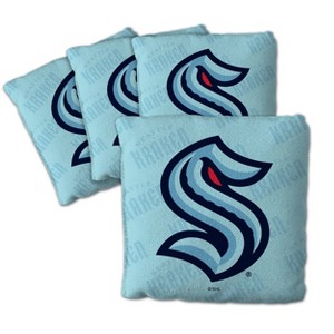 NHL Seattle Kraken 4pk Light Blue Toss Game Set - 1 of 4