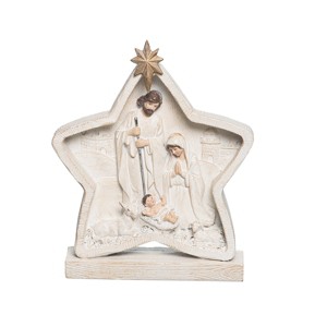 Gallerie II Star With Holy Family Decor - 1 of 2