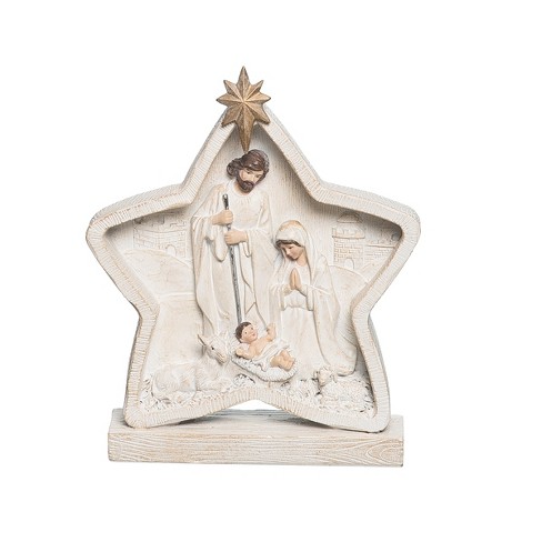 Gallerie II Star With Holy Family Decor - image 1 of 2