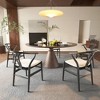 NicBex  Set of 2 Modern Classic Mid-Century Wishbone Dining Chair,Kitchen Side Chairs for Kitchen,Living Room - 4 of 4