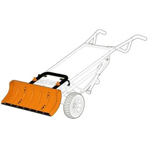 Worx WA0230 AeroCart Wheelbarrow Snow Plow - 1 of 4