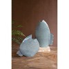 Coastal Painted Metal Fish Vases – 16.5" Tall Decorative Accent Set by Kalalou - 3 of 4