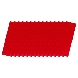 Unique Bargains DIY Laser Printing Office Engraving Blank Metal Card 15 Pcs - 1 of 4