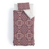 Deny Designs Pimlada Phuapradit Farida Duvet Cover and Pillow Sham Purple - 2 of 4