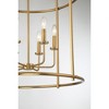 Savoy House Brookstone 6 - Light Pendant in  Warm Brass - 3 of 4