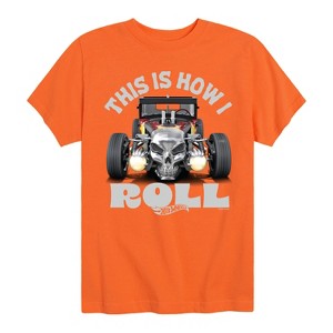 Boys' - Hot Wheels - Boneshaker This Is How I Roll Short Sleeve Graphic T-Shirt - 1 of 4