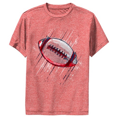 Boy's Lost Gods Red Details Football Performance Tee - image 1 of 4