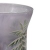 Northlight 8" Hand-Painted Pine and Birds Flameless Glass Christmas Candle Holder - 4 of 4