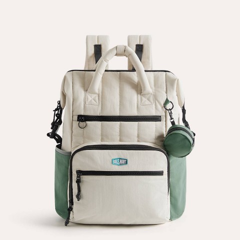 Bagsmart 25L Walker Featherlight Travel Diaper Backpack - Celadon
