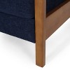 Hrinhom 24.8"W Modern Adjustable Lounge Chairswith wooden armrests - 4 of 4