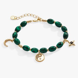 Alex and Ani Malachite Charm Bracelet - 1 of 4