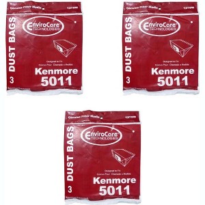 Kenmore 5011 Canisters Vacuum Bags 9 Bags - 1 of 1