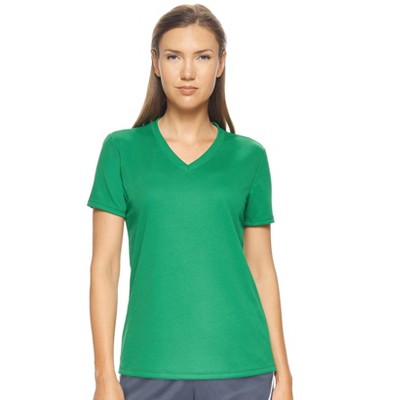 Expert Brand USA-Made Women's Oxymesh™ V-Neck Athletic T-Shirt