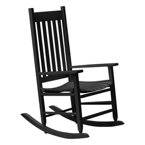 FDW Outdoor Rocking Chair Patio Rocking Chair Porch Rocking With High Back for Porch Garden - 1 of 4