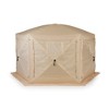 Clam Quick Set Pavilion Portable Canopy + 150 x 150 Inch Floor Tarp Attachment - 4 of 4