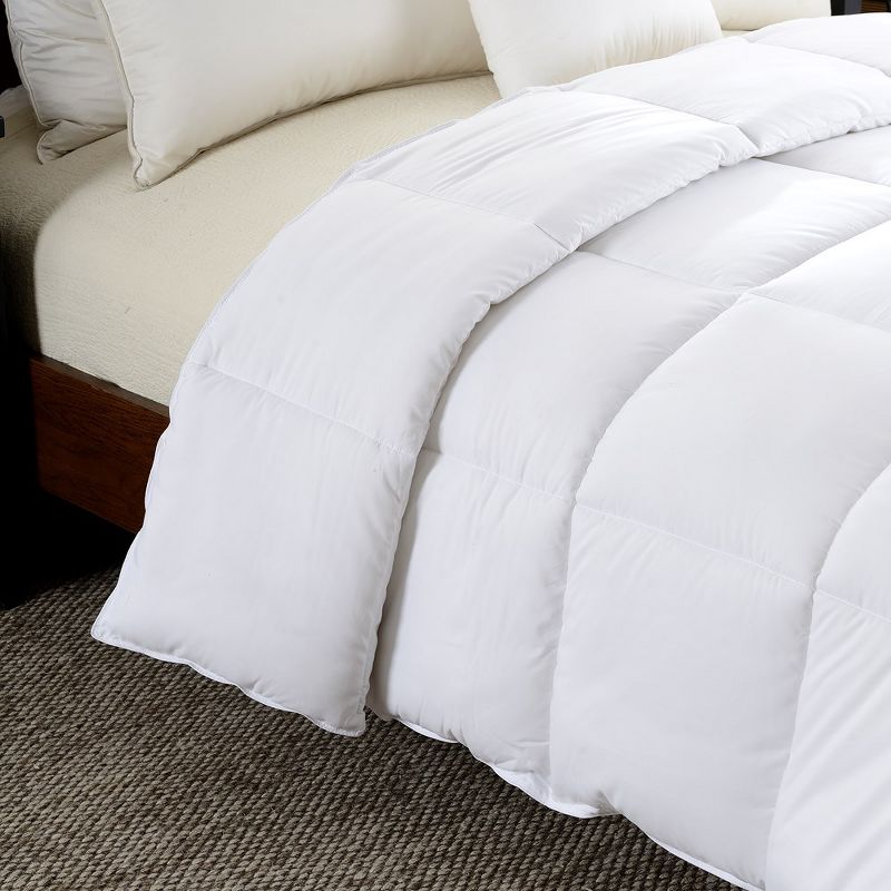 Cheer Collection Luxurious Down Alternative All Season Comforter (White), 5 of 10
