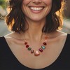 Ross-Simons 44.25 ct. t.w. Multi-Gemstone Bib Necklace in 18kt Gold Over Sterling Size 18 - 2 of 3