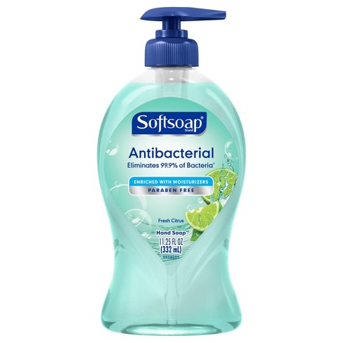 Softsoap Antibacterial Liquid Hand Soap Pump - Fresh Citrus - 1125 Fl Oz Target