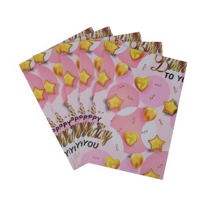 Unique Bargains Gift Wrap Paper Glossy Coated Paper 27.56x19.69inches 5 Pcs - 1 of 4