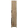 vidaXL Bookshelf Bookcase Display Shelf Rack for Living Room Solid Wood Acacia - 66.9" - 4 of 4