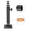 Yescom Flagpole Base Dock Deck Mount Windsock Base Umbrella Stand Outdoor Backyard Black - 4 of 4