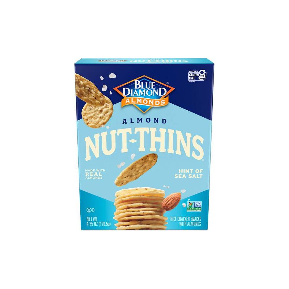 UPC 041570052785 product image for Blue Diamond Nut Thins Hint Of Sea Salt - 4.25oz | upcitemdb.com