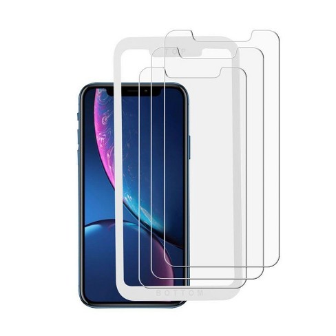 Valor 3 Pack Clear Tempered Glass Lcd Screen Protector Film Cover For Apple Iphone 11 Xr Target