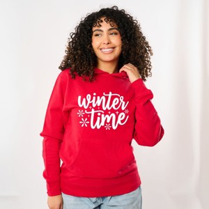 Simply Sage Market Winter Time Snowflakes Hoodie - 1 of 4