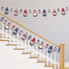 Big Dot of Happiness Patriotic Gnomes - Memorial Day, 4th of July and Labor Day Gnome Party DIY Decorations - Clothespin Garland Banner - 44 Pieces - image 2 of 4