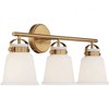 Savoy House Kaden 3 - Light Vanity in  Warm Brass - 2 of 3
