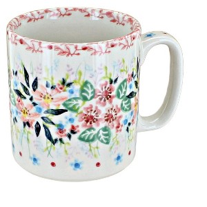 Blue Rose Polish Pottery Vena Mug - 1 of 2