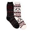 MUK LUKS Women's Tall Heat Retainers 2 Pair Pack - 2 of 2