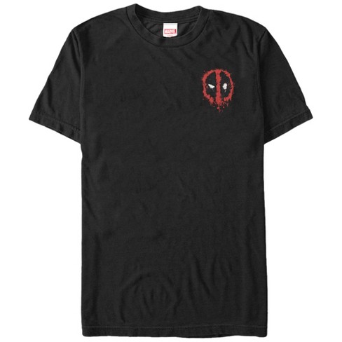 Men's Marvel Deadpool Mini Splatter Icon T-Shirt - image 1 of 4