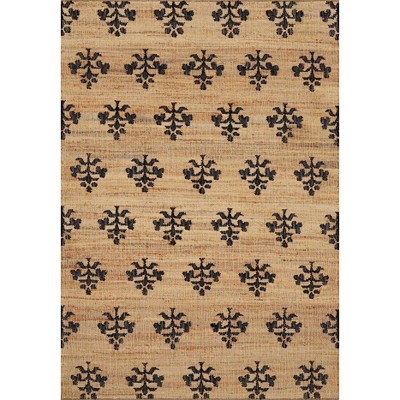 Hauteloom Albina Jute Living Room, Bedroom Area Rug - Contemporary