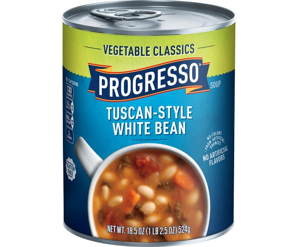 Progresso Vegetable Classics Tuscan-Style White Bean Soup - 18.5oz