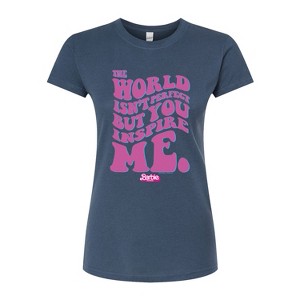 Women's - Barbie - You Inspire Me Fitted Graphic T-Shirt - 1 of 3